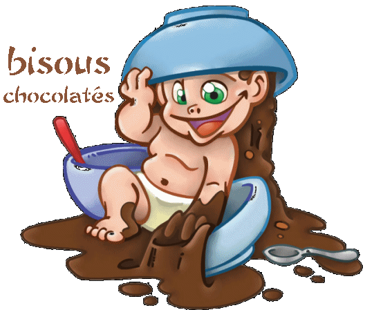 Résultat de recherche d'images pour "bisous chocolaté"