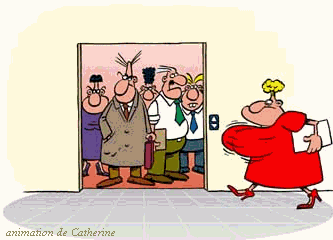 Résultat de recherche d'images pour "ascenseur gif humour"