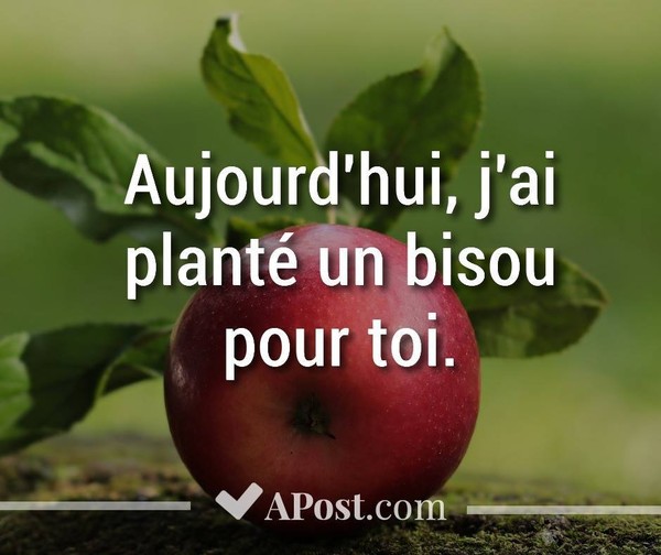 Planté un bisou